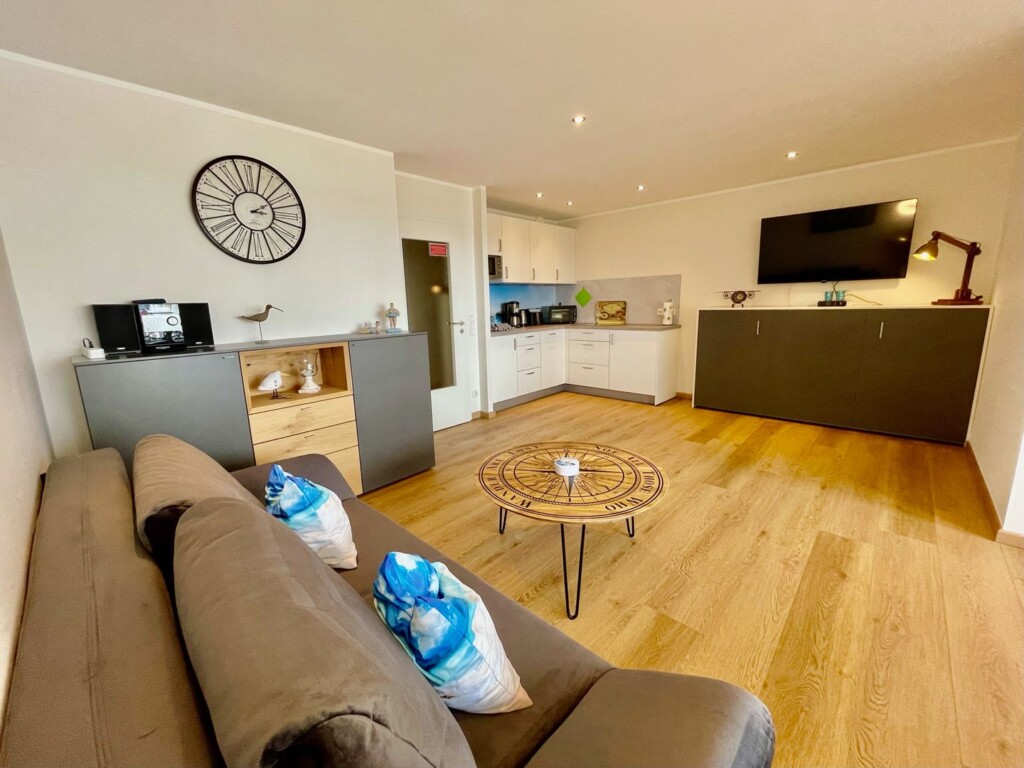 Seeblick Strandkoje im Haus  mit Strandkorb