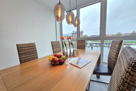 Foto 2 Ferienwohnung Ostfriesland Norddeich & Umgebung Ferienwohnung Norder Hafen mit herrlichem Blick auf das Wasser (Objekt 91855) buchen