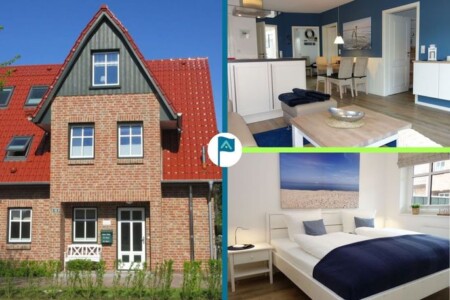 Foto 2 Ferienwohnung Ostfriesland Föhr Haus Paula 3 (Objekt 72342) buchen