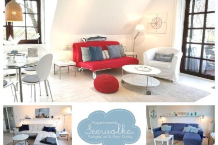 Foto 3 Ferienwohnung Ostfriesland Nordfriesland Seewolke N°1, N°2, N°3, Katingsiel bei St. Peter-Ording (Objekt 55784) buchen