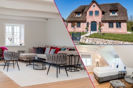 Foto 1 Ferienhaus Ostfriesland Föhr Reethüs Oevenum - Klassik trifft auf Moderne (Objekt 71236) buchen