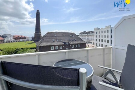 Foto  Ferienwohnung Ostfriesland Borkum Apartmenthaus Roberta Ferienwohnung Leuchtturm (Objekt 76972) buchen
