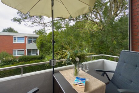 Foto 3 Ferienwohnung Ostfriesland Friesland FeWo Nordlicht mit Balkon - Horumersiel (Objekt 26216) buchen