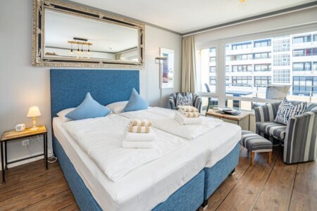 Foto 4 Ferienwohnung Ostfriesland Sylt Westerhörn, App 12, "Sylter Bude Meerblick" (Objekt 91417) buchen