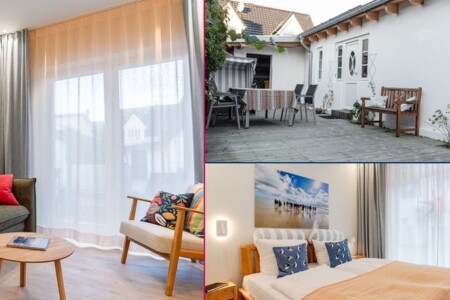 Foto 1 Ferienwohnung Ostfriesland Föhr Altes Kapitänshaus - Strandliebe (Objekt 91705) buchen