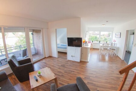 Foto 1 Ferienwohnung Ostfriesland Friesland Ferienwohnung Nordseeluft, FeWo Vermittlung Nordsee (Objekt 97453) buchen