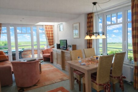 Foto 3 Ferienwohnung Ostfriesland Zwischen Elbe und Weser Meerblick aus allen Räumen - de Tampen (Objekt 96191) buchen