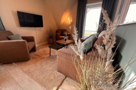 Foto 3 Ferienwohnung Ostfriesland Zwischen Elbe und Weser Ferienwohnung  NW 36 Balkon mit Meerblick (Objekt 100430) buchen