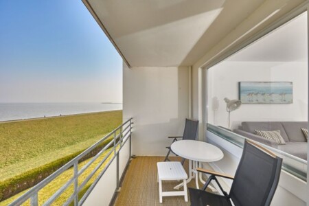 Foto 1 Ferienwohnung Ostfriesland Zwischen Elbe und Weser Haus Grimmershörn FeWo 48 Küstenblick (Objekt 88853) buchen