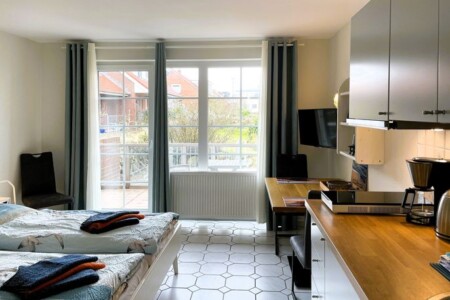 Foto 3 Ferienwohnung Ostfriesland Amrum Huus Waterkant 01 (Objekt 92566) buchen