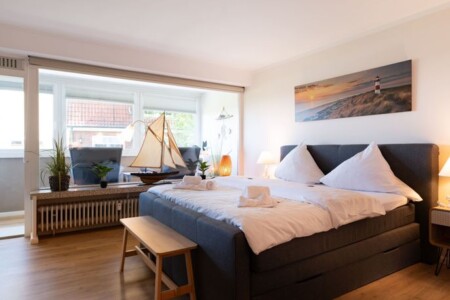 Foto 1 Ferienwohnung Ostfriesland Zwischen Elbe und Weser Haus Alte Liebe, App. 104 (Objekt 101427) buchen