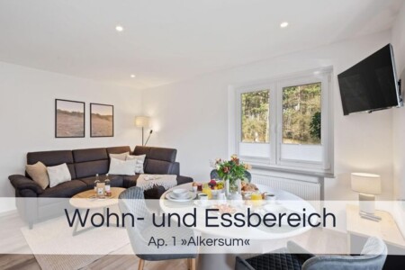 Foto 3 Ferienwohnung Ostfriesland Nordfriesland App. 1 "Alkersum" (Objekt 102606) buchen