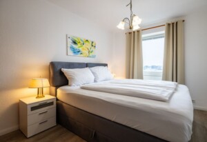 Exklusive Ferienwohnung am Südstrand mit Meerblick & Balkon | Wohnung 10