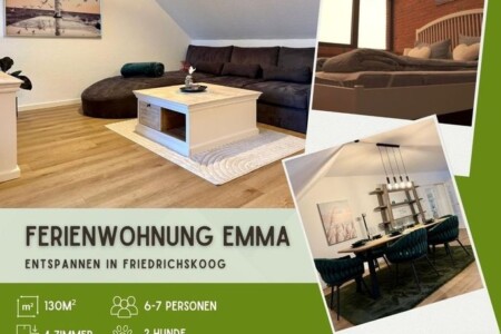 Foto 1 Ferienwohnung Ostfriesland Dithmarschen Ferienwohnung Emma (Objekt 95867) buchen