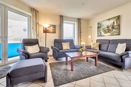 Foto 2 Ferienwohnung Ostfriesland Zwischen Elbe und Weser Strandpalais, FeWo SP218 Neuwerkblick (Objekt 103376) buchen