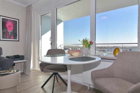 Foto 3 Ferienwohnung Ostfriesland Sylt Metropol, Whg. 251, Landseite mit Inselblick 10.OG (Objekt 104010) buchen