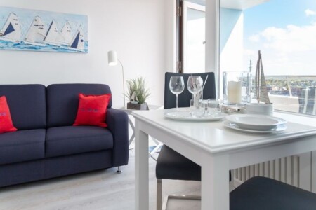 Foto 1 Ferienwohnung Ostfriesland Sylt Metropol, Whg. 301, Landseite mit Inselblick 12.OG (Objekt 104032) buchen